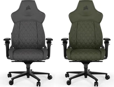 Image de Corsair TC500 LUXE Chaise de jeu, Shadow, Couleur:Shadow Grey