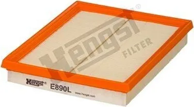 Produktbild von HENGST FILTER E890L Luftfilter für FORD Fiesta Mk5 Schrägheck (JH1, JD1, JH3, JD3)