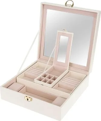 Obrázok produktu pre Šperkový box Beautylushh Biely Gugita šperkovník skladovanie šperkov
