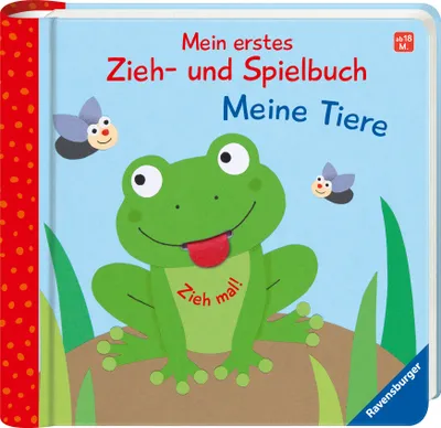 Produktbild von Mein erstes Zieh- und Spielbuch: Meine Tiere