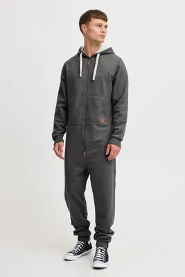 Produktbild von BLEND BHSalinho Herren Jumpsuit Overall Jogginganzug Onesie mit Kapuze