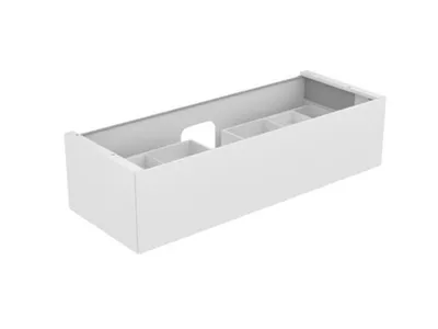 Image de KEUCO EDITION 11 Meuble sous-lavabo pour lavabos à encastrer, 1 tiroir frontal, 1400x350x535mm, 31261890000
