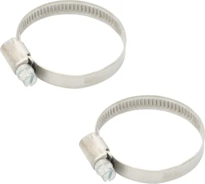Produktbild von 2x Edelstahl Schlauchschelle 35-40mm 1 1/4 Zoll Schlauchklemme