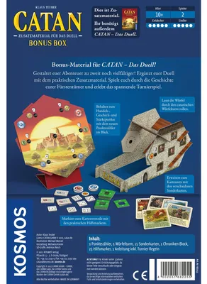 Obrázok produktu pre CATAN - Dodatočný materiál k filmu The Duel (Bonus Box)