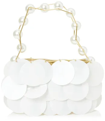 Produktbild von myMo at night Women's Handtasche Bag Clutch, Wollweiss