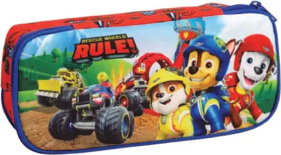 Produktbild von Paw Patrol Rescue Rule Federmäppchen 2 Fächer Etui 26 cm