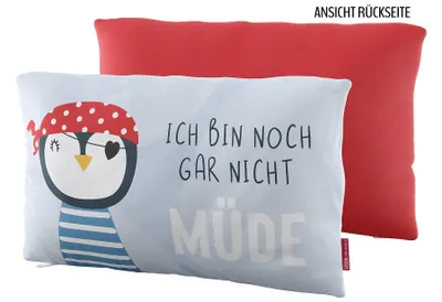 Produktbild von La Vida 396333 Deko Kissen nicht müde - 40 x 23 cm