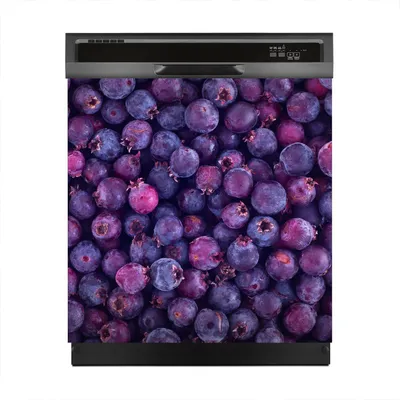 Produktbild von Magnete Dekorative 60x60 cm Küche Magnetmatte Spülmaschine - Schattenbeere Obst