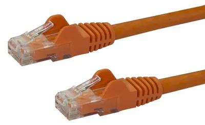 Produktbild von StarTech.com Cat6 Patchkabel 0,5 m RJ45 snagless Orange