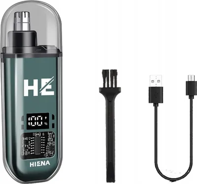 Zdjęcie produktu dla Golarka do NOSA USZU Męska Podróżna TRYMER Akumulator USB TYP-C 6000RPM