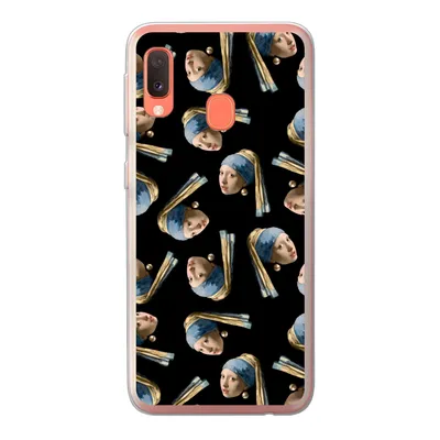 Produktbild von MuchoWow® Handyhülle Schutzhülle Hülle für Samsung Galaxy A20e Das Mädchen mit dem Perlenohrring - Muster - Vermeer Silikon Softcase Handy Hülle - Abdeckung