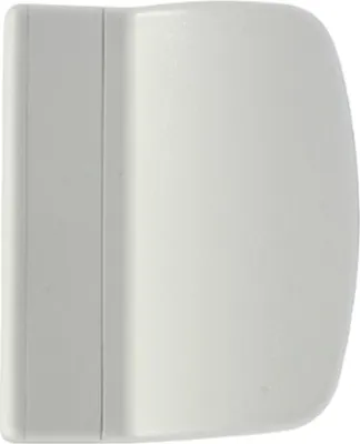 Immagine prodotto di DOMINO maniglia per porta da balcone esterna | fermo per porta da balcone | maniglia per porta da patio | resistente ai raggi UV e all'umidità | set di 1 maniglia per porta da balcone incl. viti (a scomparsa) - maniglia a tirare con coperchio a vite | marrone