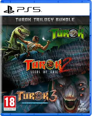 Produktbild von Playstation Games Ps5 Turok Trilogy Bundle Durchsichtig Durchsichtig One Size