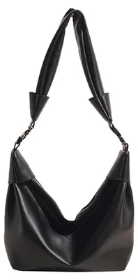 Produktbild von Elzusha - Damen Schultertasche - Elegante und geräumige Handtasche aus Kunstleder