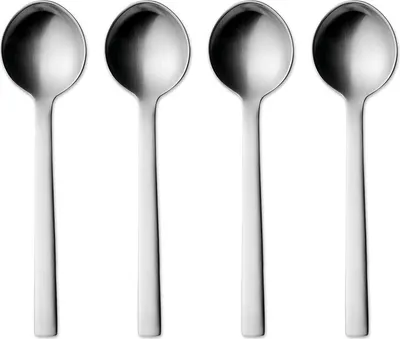 Imagen del producto de Georg Jensen - Cucharitas para postre, juego de 4 unidades