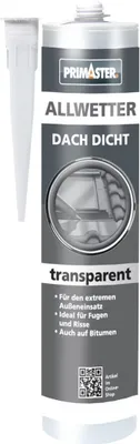 Produktbild von Primaster Allwetter Dachdicht 310 ml transparent
