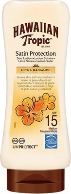 Produktbild von Hawaiian Tropic Satin Protection Ultra Radiance Sun Lotion Spf15 180ml