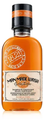 Produktbild von 18.21 Man Made 3-1 Body Wash, Shampoo and Conditioner - Noble Oud 100 ml