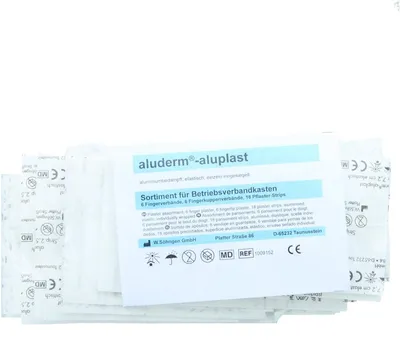 Produktbild von SÖHNGEN® 1009152 aluderm®-aluplast Fingerverband-Sortiment - 30 Stück, klein
