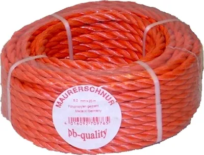 Produktbild von Universalseil Ø 8 mm, orange / 20 m Rolle