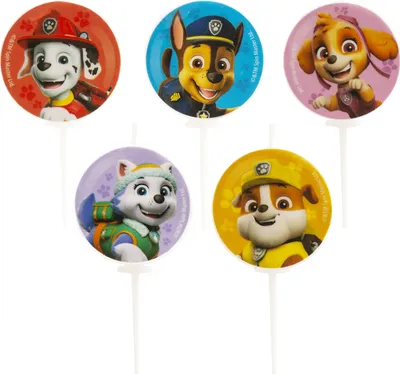 Produktbild von Svíčky na dort Paw Patrol 3cm 5ks