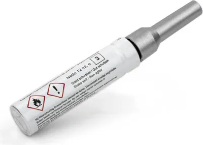 Produktbild von Lackstift für die Ausbesserung von Kratzern und Lackschäden in Silber