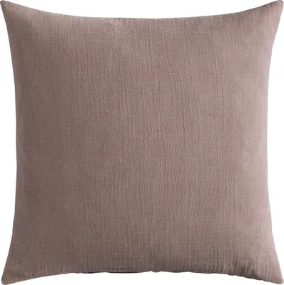 Produktbild von Kissenhülle - Mauve - Baumwolle - 45 x 45 cm - mit Knopfleiste