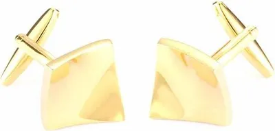 Produktbild von Geprägte goldene Manschettenknöpfe