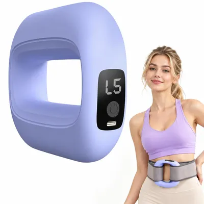 Produktbild von Massagepistole Faszienring, elektrisches Massagegerät für Muskeln, 5 Intensitätsstufen, LCD-Display, kabellos, USB-aufladbar, für den ganzen Körper
