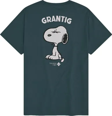 Produktbild von BAVARIAN CAPS BC T-Shirt "Grantler Klub: Snoopy" blaugrau blaugrau S