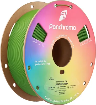 Immagine prodotto di Panchroma™ PLA, colore:Jungle Green, dimensione filamento:1,75 mm, peso:1 kg