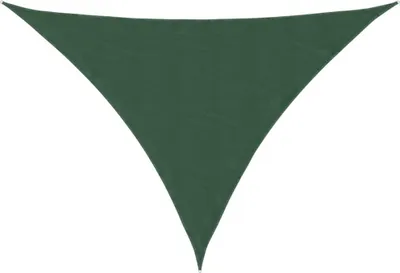 Immagine prodotto di vidaXL Tenda da sole in tessuto Oxford, triangolare, 4x5x5 m, verde scuro
