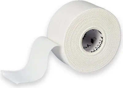 Produktbild von yellowSPORT yellowSPORTS TAPE - Steifes Band zum Abkleben - 3,8 cm x 13,7 m - Weiß - 1 St.