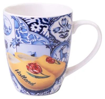 Heinen Delfts Blauw – Becher Tegels en klomp – Bild 1