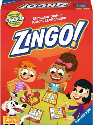 Produktbild von Ravensburger Kinderspiel Zingo Lernspiel für Kinder ab 4 Jahren