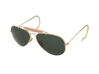 Produktbild von Ray-Ban OUTDOORSMAN, Erwachsener, Uni, Pilot, Pilot, Vollrand, Gold