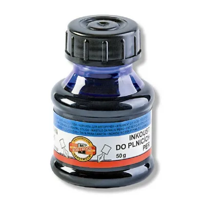Image de Encre pour stylo-plume Koh-i-noor 50 ml bleu