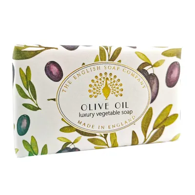 Obrázek produktu pro English Soap Company Tuhé mýdlo - Olivový olej, 190g