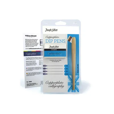 Produktbild von Joseph Gillott Kupferstich Kalligraphie Set