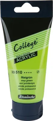 Produktbild von Schmincke 75ml College Acryl Maigruen Acryl 33 510 013