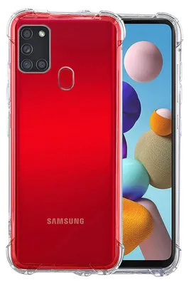 Produktbild von Techsuit Shockproof Back Cover Hülle für Samsung Galaxy A21s - Transparent