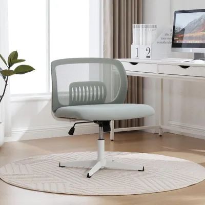 Image de Chaise de bureau sans accoudoirs - Chaise de bureau ergonomique - Fauteuil de bureau - Chaise pour bureau
