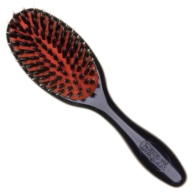 Produktbild von Denman Bürste Denman Grooming Brush D81S Small Boar + Nylon Schwarz