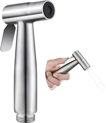 Produktbild von Edelstahl Bidet-Handdusche Sprühkopf - wassersparender Duschkopf - für WC.