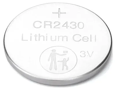 Immagine prodotto di Batterie a bottone CR2430, 3V, confezione da 2 pezzi, ideali per orologi, giocattoli, dispositivi elettronici