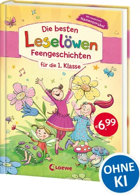 Produktbild von Die besten Leselöwen-Feengeschichten für die 1. Klasse
