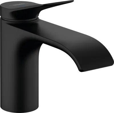 Immagine prodotto di hansgrohe Einhebelmischer Waschtisch Standventil kalt ohne Ablaufgarnitur Vivenis ComfortZone 80 mattschwarz