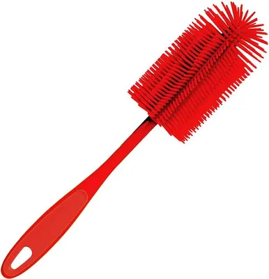 Produktbild von Kochblume Silikon Spülbürste rot