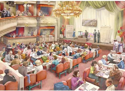 Produktbild von Falcon de luxe The Bingo Hall - 1000 Teile, 1000 Stück(e), Menschen, 12 Jahr(e)