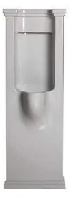 Produktbild von Kerasan WALDORF Pissoir 44x124,5 cm, inklusive Siphon und Befestigungsset, weiß